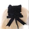C-07-1 Black Maid Lolita Headband with Bow view 2