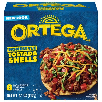 Ortega Homestyle Tostada Shells, 6 ct