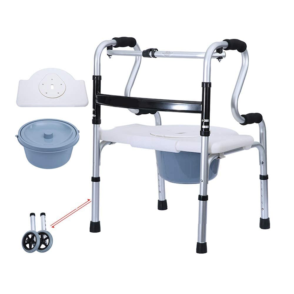 SilteD Walking Aid for Disabled and Elderly People, Forearm Crutch with Armrest Frame, Lower-Limb Training Aid (Color: C)