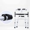 SilteD Walking Aid for Disabled and Elderly People, Forearm Crutch with Armrest Frame, Lower-Limb Training Aid (Color: C) view 3