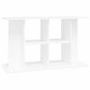 vidaXL Aquarium Stand White 100x40x60 cm Engineered Wood view 1