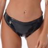 MSemis Women's High Waist Patent Leather Briefs view 3