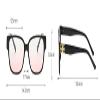 NOVESIXTDAT Large Square Comfort Reading Glasses, Blue-Light-Blocking Computer Readers, Anti-UV Flat-Light Mirror, Pink, +2.50 view 3