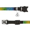 SARUEL Personalized Cat Collar with Name Tag, Blue, S (25cm-32cm) view 3