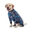 BT Bear Groe Dog Onesie Pajamas for Medium Dogs (5XL, Dark Blue) view 2