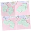 FOMIYES 2-Pair Gel Heel Socks, Moisturizing Anti-Crack Ankle Socks for Women and Men view 2