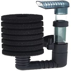Aquarium Sponge Filter for Aquariums Under 20 L, Black