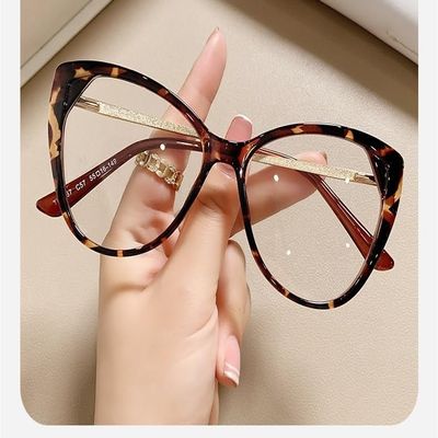 NOVESIXTDAT bergroe Anti-Eye-Strain Reading Glasses, Designer Blue-Light-Blocking Computer Reading Glasses, Flat Light Mirror (Color: Hawksbill, Size: +3.00)