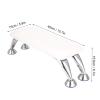 Removable Nail Art Hand Rest Cushion with Stainless Steel Support view 2