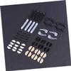 Healeved Silicone Eyeglass Holders, Anti-Slip, 37 Pieces view 3