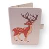 Baby Health Record Book Cover, Deer, A5 15 x 21 cm, Storage Flaps for Prescriptions view 1