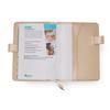 Baby Health Record Book Cover, Deer, A5 15 x 21 cm, Storage Flaps for Prescriptions view 3