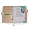 Baby Health Record Book Cover, Deer, A5 15 x 21 cm, Storage Flaps for Prescriptions view 4