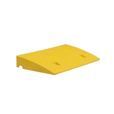 ANSNOW Yellow Plastic Step Ramp Pad, Non-Slip Portable Wheelchair Ramp, Garden/Parking Curb Ramp, Home Wheelchair Ramp, 511 cm, 50 × 27 × 7 cm