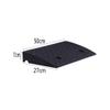 ANSNOW Yellow Plastic Step Ramp Pad, Non-Slip Portable Wheelchair Ramp, Garden/Parking Curb Ramp, Home Wheelchair Ramp, 511 cm, 50 × 27 × 7 cm view 2