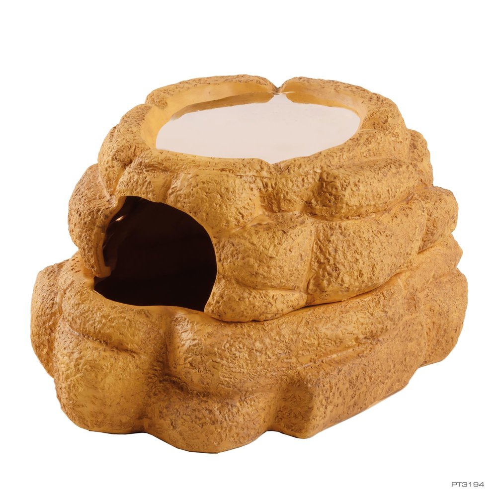 Exo Terra Big Rock Ceramic Humidifying Hide, Large