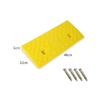 ANSNOW Multifunctional Step Ramps, Yellow, 513.5 cm Height, 49 × 22 × 5 cm view 2