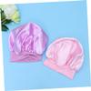 minkissy 6-Piece Wide-Brim Elastic Sleep Caps for Hair Protection During Chemotherapy, Women's Hair Care Caps view 3