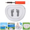 Inflatable PVC Foot Bath for Poolside Use with Foot Massage Mat view 2