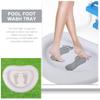 Inflatable PVC Foot Bath for Poolside Use with Foot Massage Mat view 4
