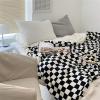 WWYL Plush Fleece Blanket, Black, 150 x 200 cm view 3