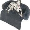 iyoimono Plush Dog Bed for Large Dogs, 90 x 85 x 13 cm, Dark Gray view 1