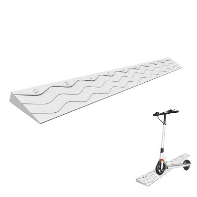 PINNKL Motorcycle and Wheelchair Threshold Ramp, Non-Slip, 100 x 8 x 2.5 cm