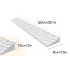 PINNKL Motorcycle and Wheelchair Threshold Ramp, Non-Slip, 100 x 8 x 2.5 cm view 2