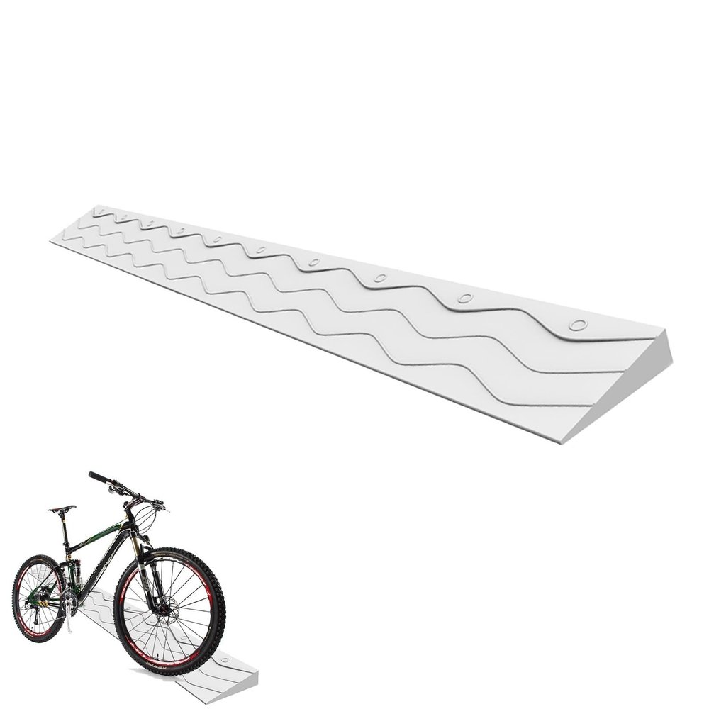 PINNKL 100 cm Non-Slip Threshold Wheelchair Ramp, Color A, 100 x 10 x 4.5 cm