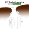 Mryok Replacement Nose Pads for Oakley Gauge 3.1/6/8 M/8 L Sunglasses, 4 Pairs view 2