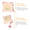 Healeved 4-Piece Canvas Sanitary Pad Storage Bag Set with Zipper Pouches view 3