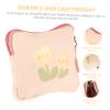 Healeved 4-Piece Canvas Sanitary Pad Storage Bag Set with Zipper Pouches view 4