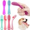 LATRAT 6-Pack Finger Toothbrush for Dogs view 1