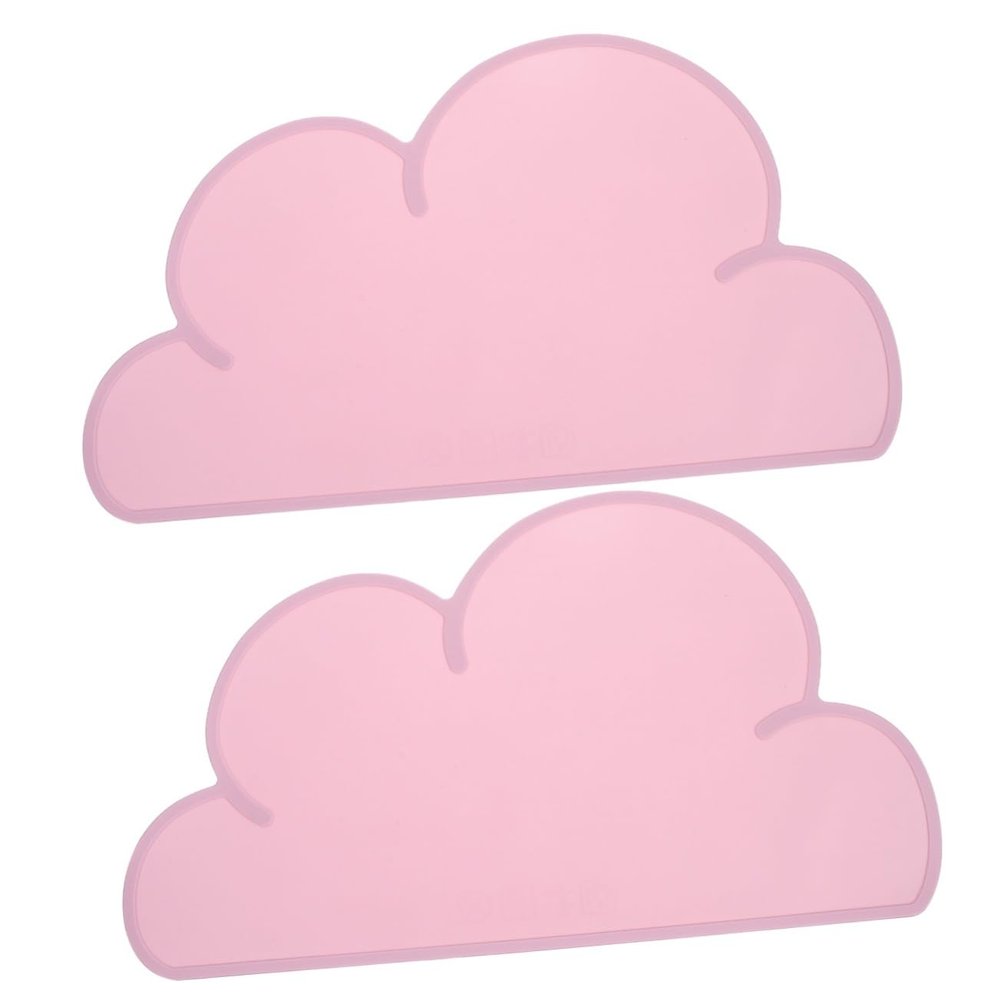 BESTonZON 2-Pack Silicone Pet Place Mats