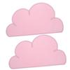 BESTonZON 2-Pack Silicone Pet Place Mats view 1
