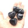 GAENZA 100 g 20–25 mm Bulk Wholesale Polished Snowflake Obsidian Tumbled Stones, Room Decor Stone Mineral Specimen view 2