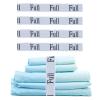 keepsweat Bed Sheet Organizer Bands, Labels and Storage Straps, Gray, Full Size view 1