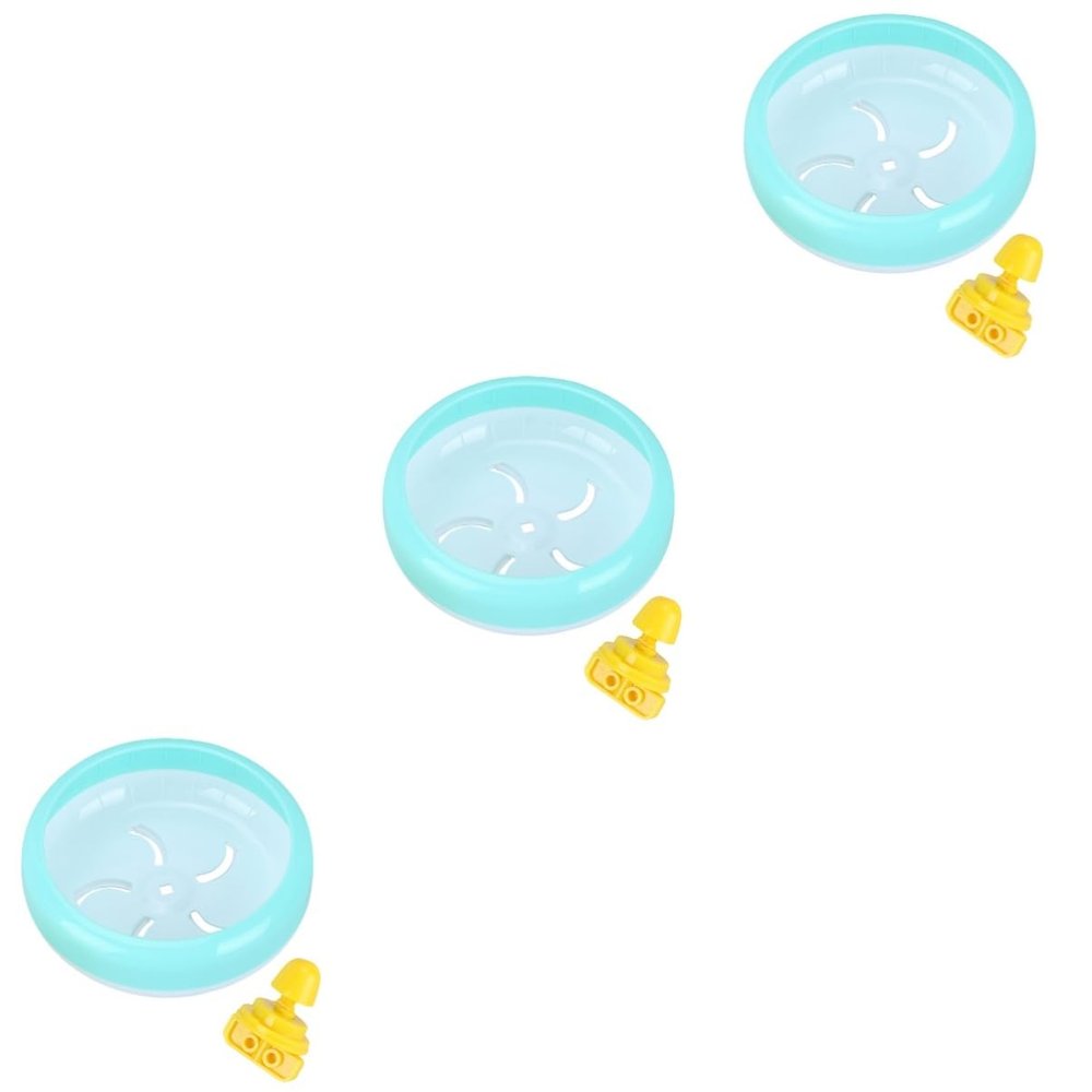 Mipcase 3-Piece Silent Hamster Exercise Wheel Set