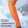 Heavy-Duty Cut-Resistant Arm Sleeves for Men and Women, ANSI A9, 45.7 cm, Orange/Sunset view 3