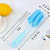 Sponge Bottle Brushes, 6-Pack, Long Handle for Baby Bottles, Glassware and Cups view 2