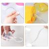 Sponge Bottle Brushes, 6-Pack, Long Handle for Baby Bottles, Glassware and Cups view 4