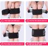 DameCo Leg Posture Corrector, 3-Piece Set, Adjustable Unisex Straps, Red view 3