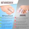 FERSENFREUND Small Toe Protectors, 14-Pack, Premium Silicone Toe Caps view 3