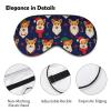 Christmas Corgi Sleep Mask with Adjustable Strap view 3