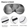African Elephant Sleep Mask, Adjustable Eye Cover for Men and Women view 3