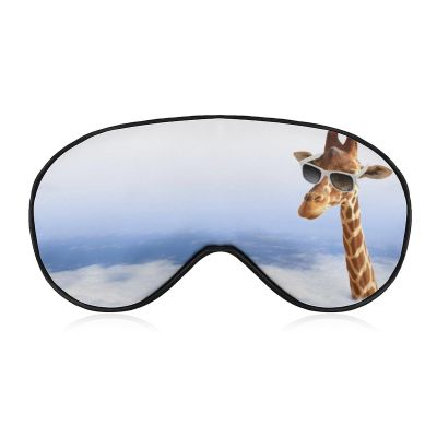 Cool Giraffe Cloud Sleep Mask