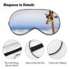 Cool Giraffe Cloud Sleep Mask view 3