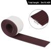 Self-Adhesive Edge Protector, 5 m Soft Baby Corner Guard, Brown view 2