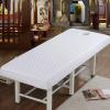 Highdi Massage Table Cover with Face Hole, Washable and Elastic, Soft Breathable Cover for SPA, Hotels and Beauty Salons, 80 x 190 cm, White view 1