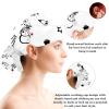 HOHODIY Merry Christmas Work Cap with Hair Tie and Bow for Women with Long Hair view 3